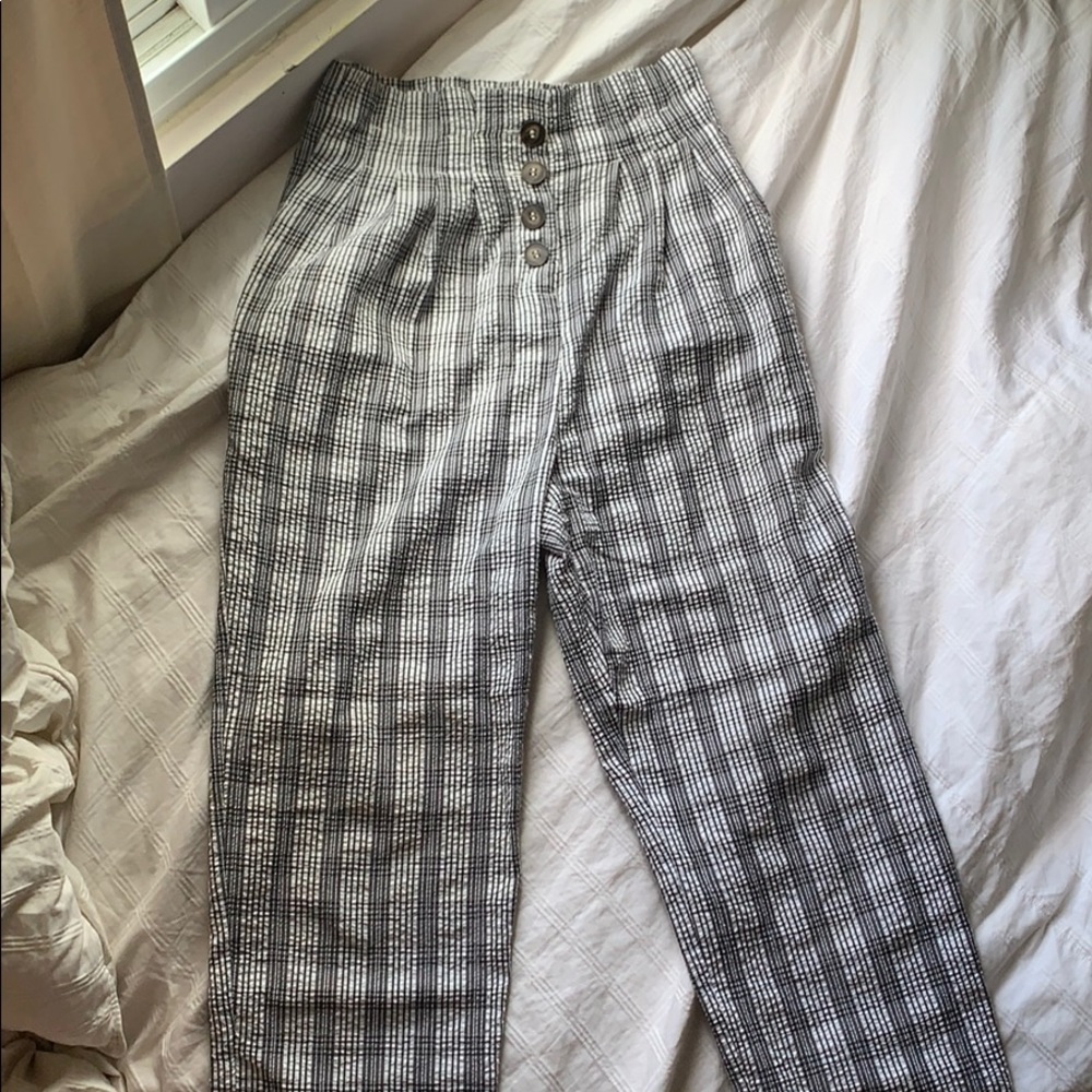 Topshop paperbag pants
